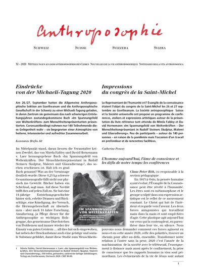 Schweizer Mitteilungen – November 2020